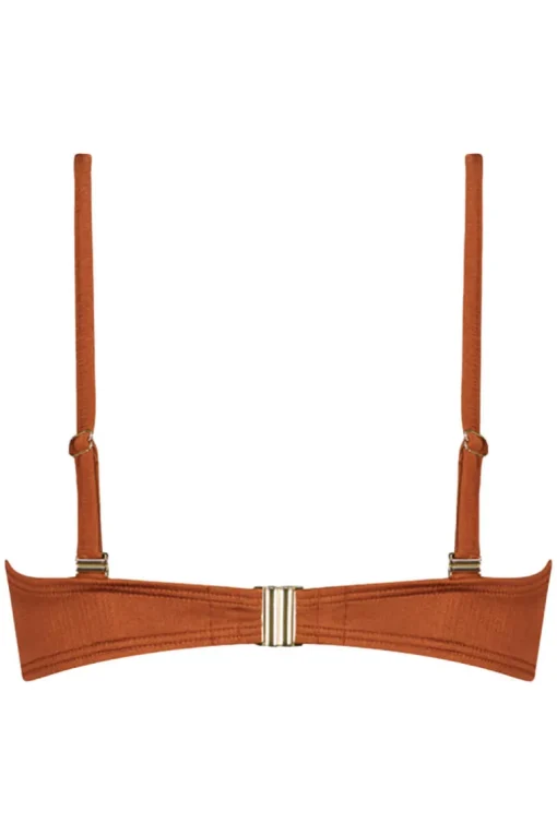 Voorgevormde bandeau bikini top Cyell Treasure Cedar 117D
