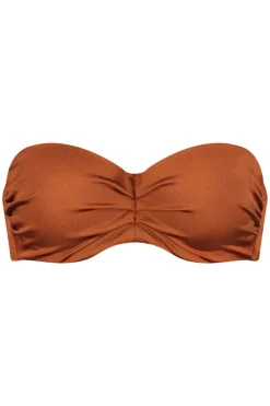 Voorgevormde bandeau bikini top Cyell Treasure Cedar 117D