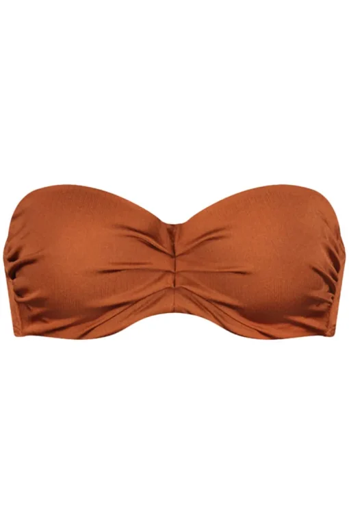 Voorgevormde bandeau bikini top Cyell Treasure Cedar 117D