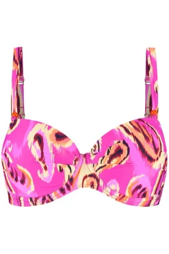 Voorgevormde hele cup bikini top Cyell Popping Paisley
