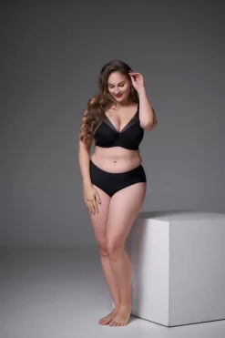 Voorgevormde padded BH Plaisir Lisa Black