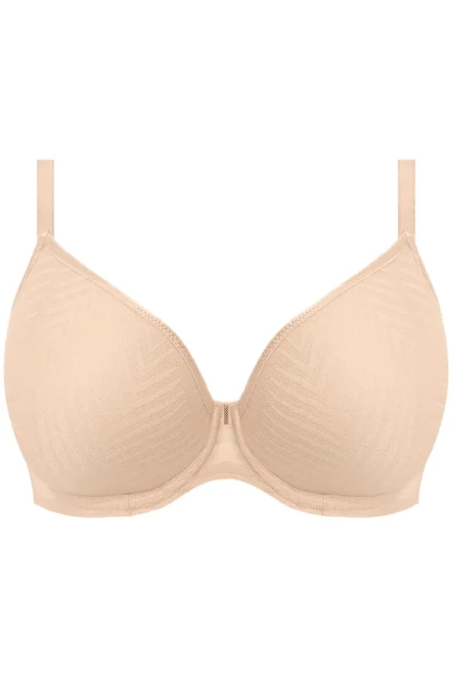 Voorgevormde plunge BH Freya Tailored Natural Beige