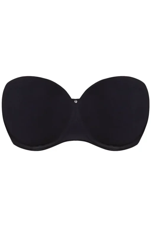 Voorgevormde strapless BH Fantasie Aura Black