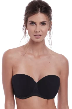 Voorgevormde strapless BH Fantasie Aura Black