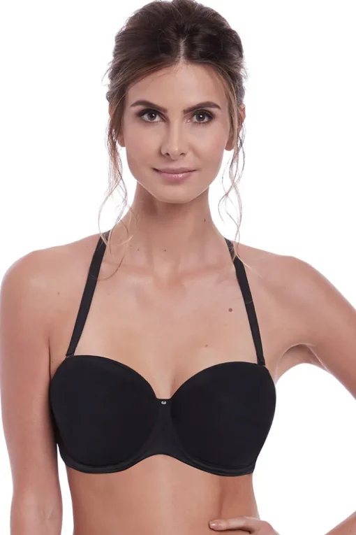 Voorgevormde strapless BH Fantasie Aura Black