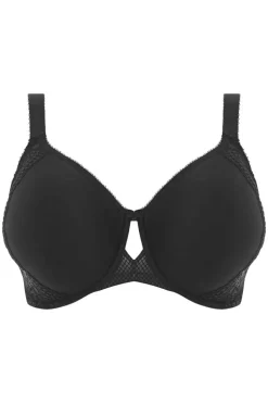 Voorgevormde t-shirt BH Elomi Charley Black