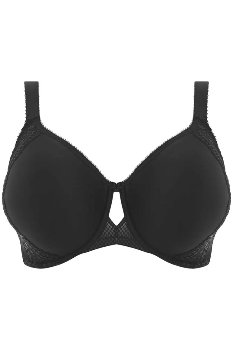 Voorgevormde t-shirt BH Elomi Charley Black