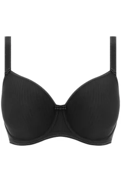 Voorgevormde t-shirt BH Freya Idol Black