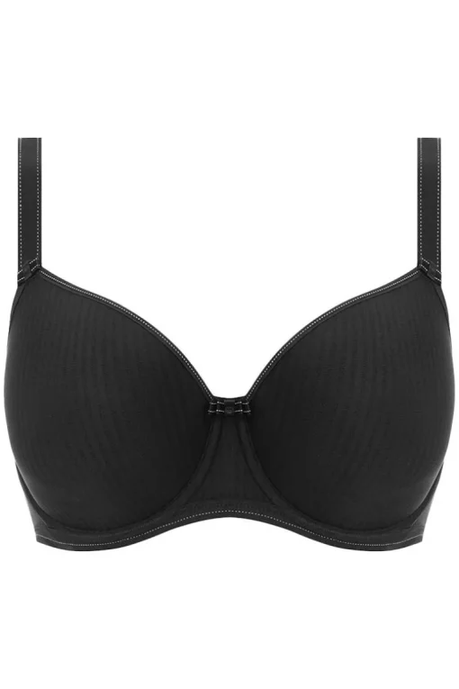Voorgevormde t-shirt BH Freya Idol Black