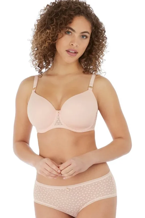 Voorgevormde t-shirt BH Freya Starlight roze